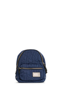 PETIT   Petit sac à dos The Backpack en denim - Azure Blue