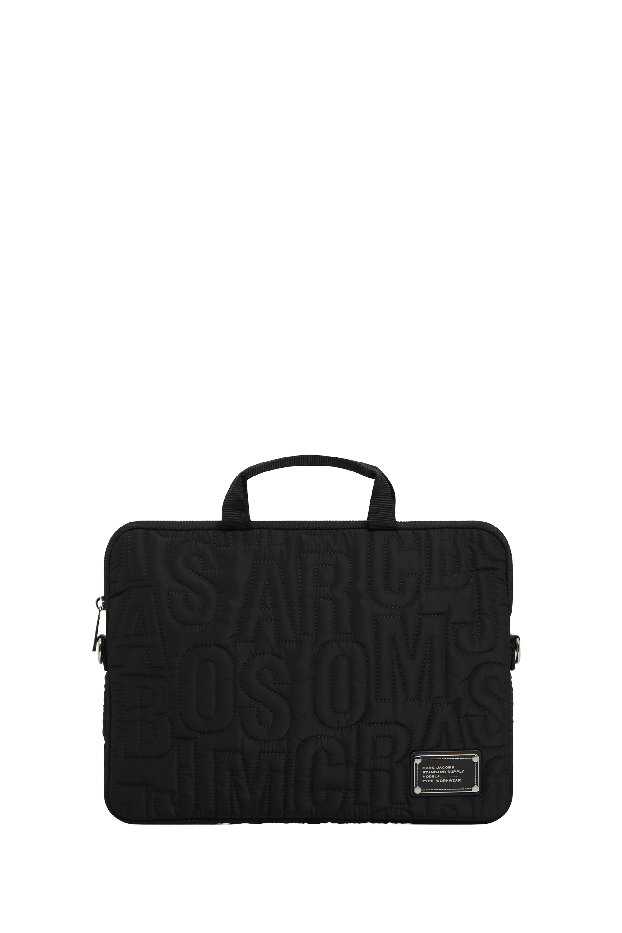 Pochette d'ordinateur matelassée - Black