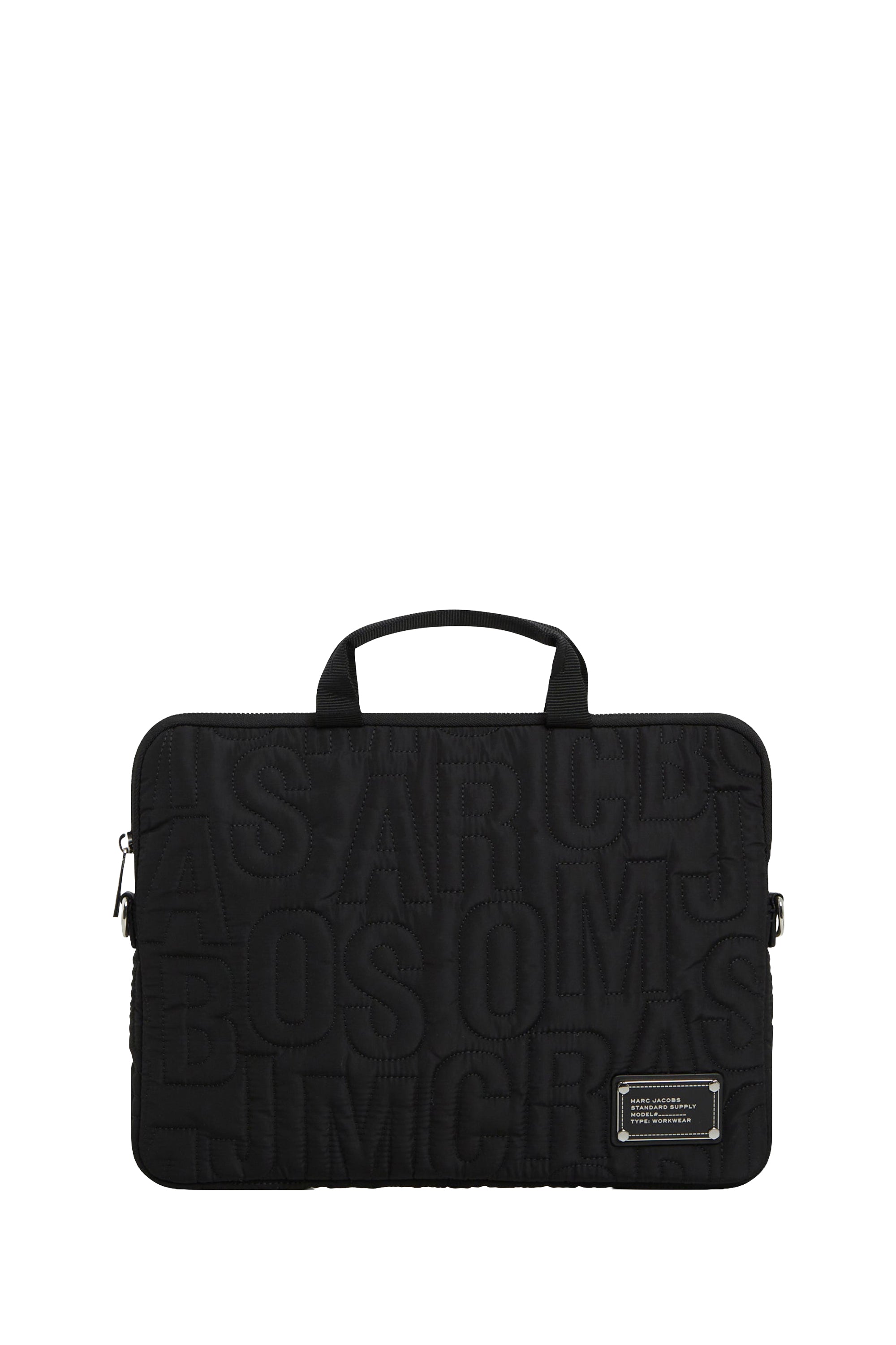 Pochette d'ordinateur matelassée - Black