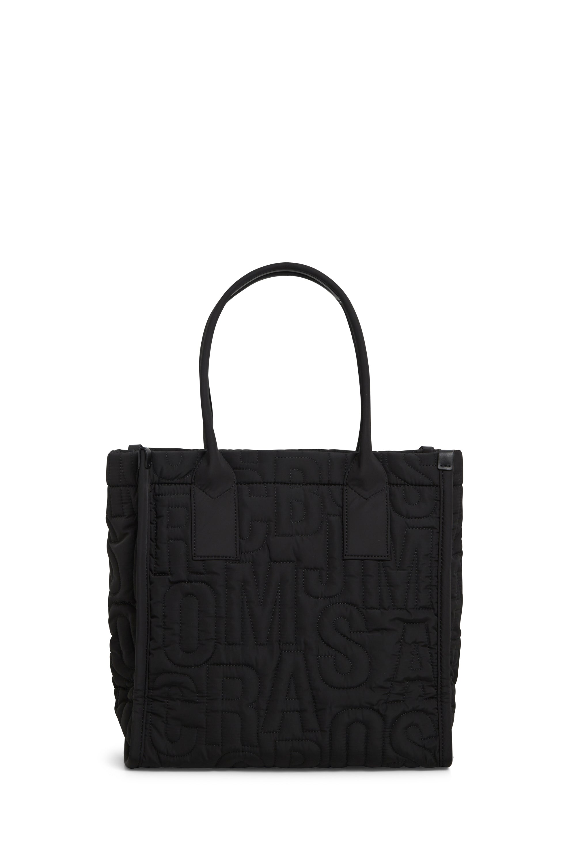 Grand sac cabas matelassé - Black