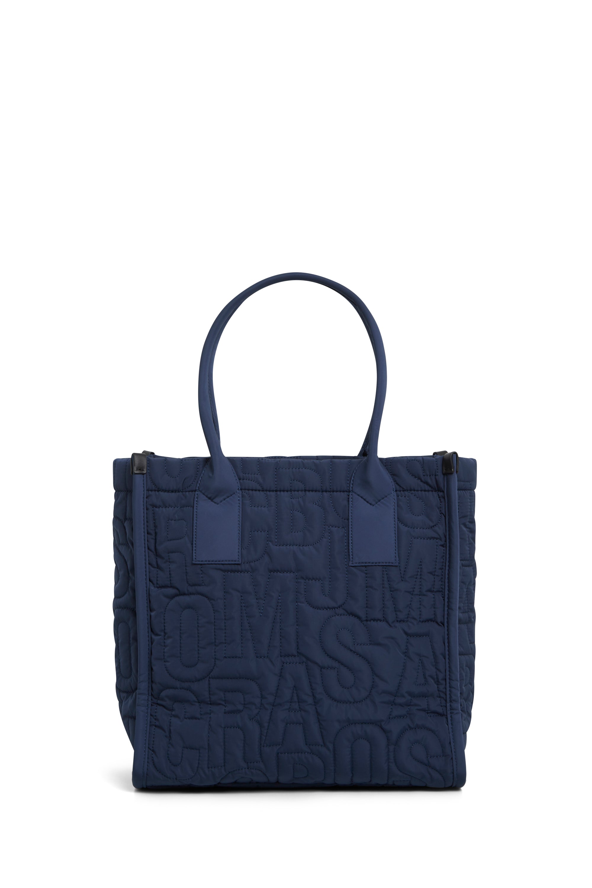 Grand sac cabas matelassé - Azure Blue