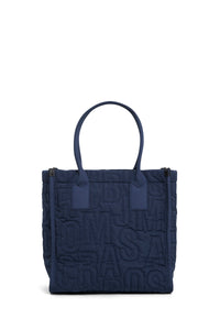 GRAND   Grand sac cabas matelassé - Azure Blue