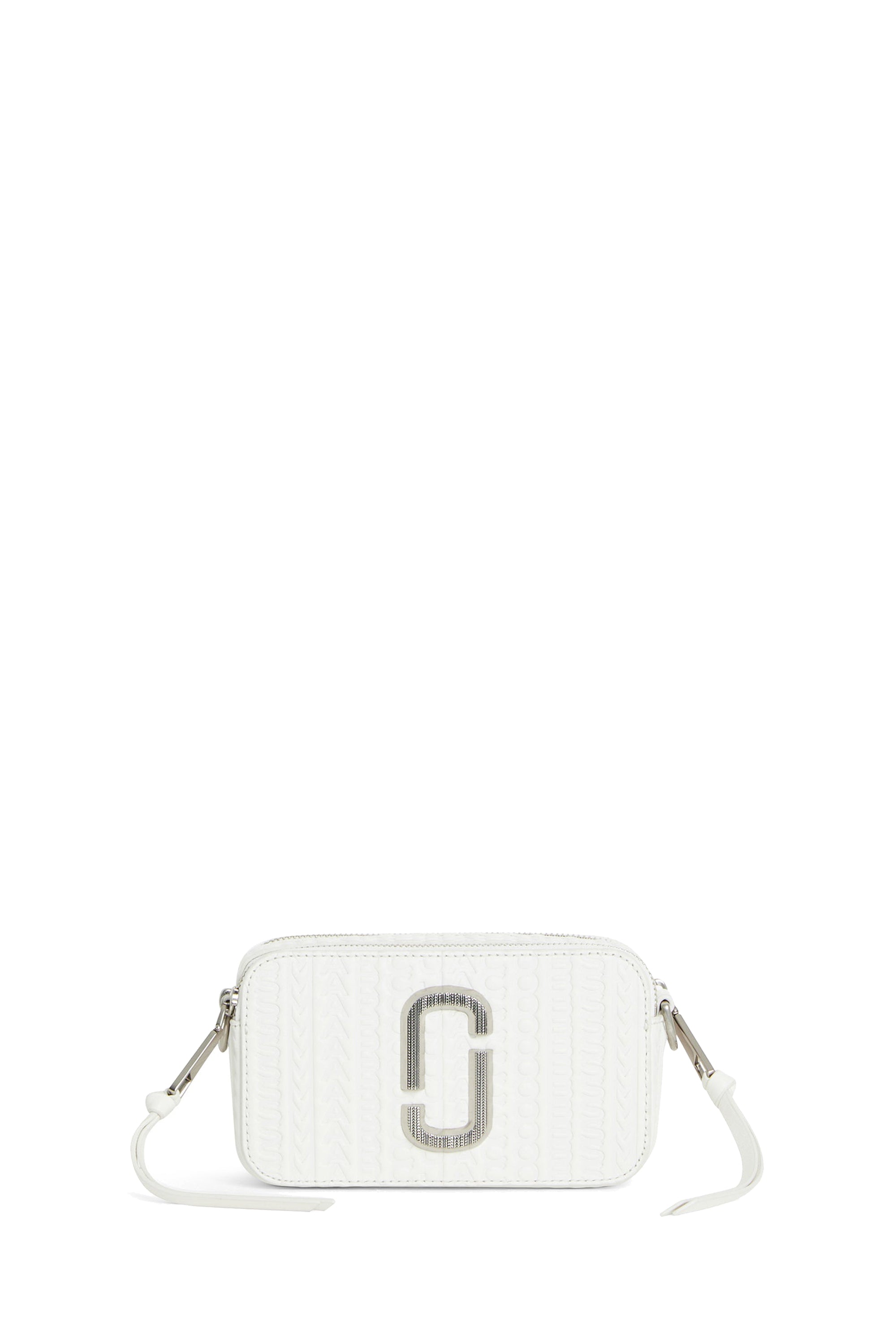 Sac à bandoulière Snapshot en cuir - White