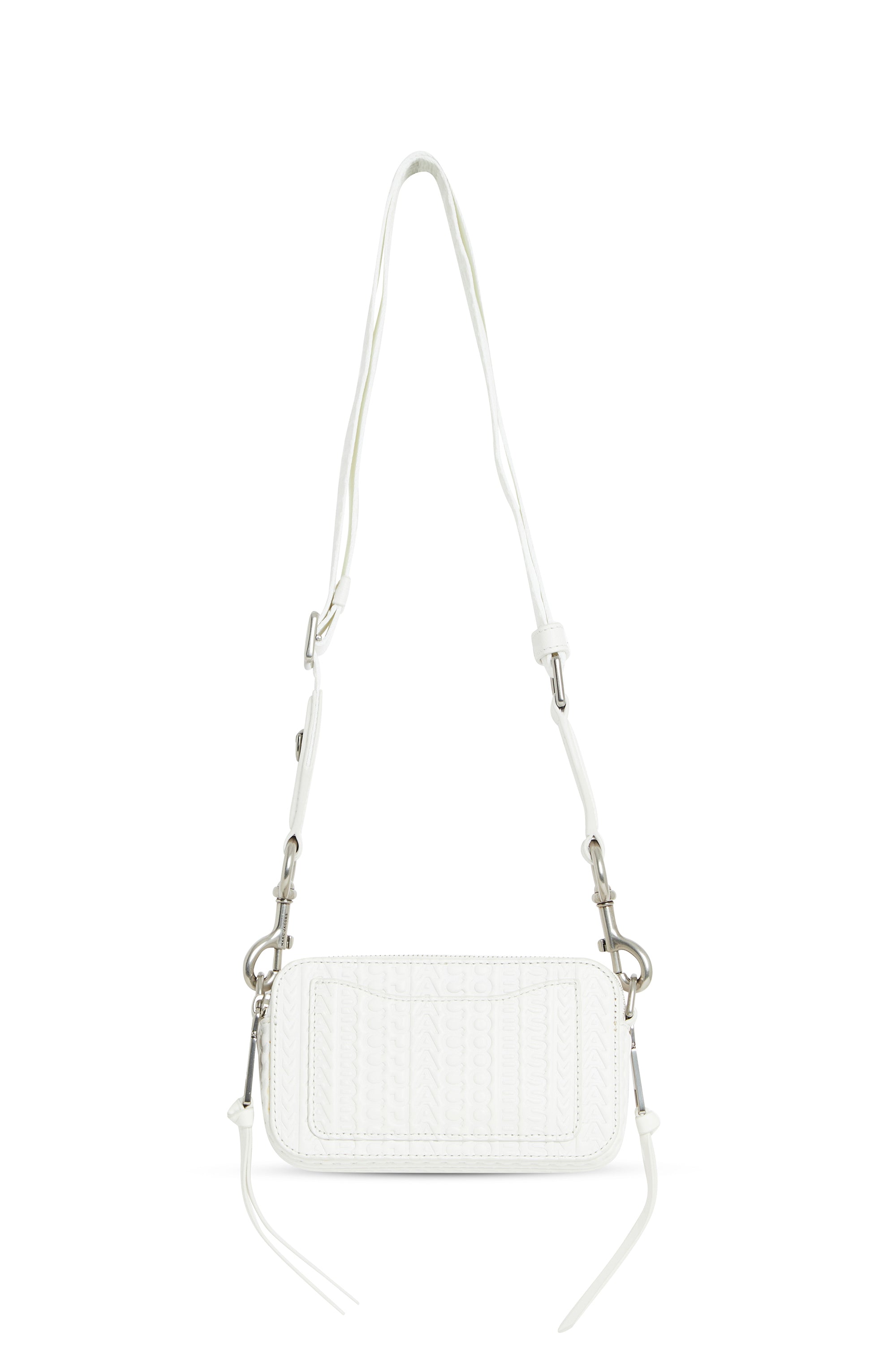 Sac à bandoulière Snapshot en cuir - White