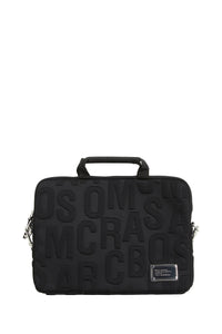 Pochette d'ordinateur à bandoulière - Black