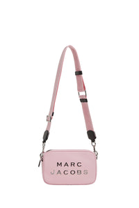 Sac à bandoulière The Camera Bag en cuir - Bubblegum