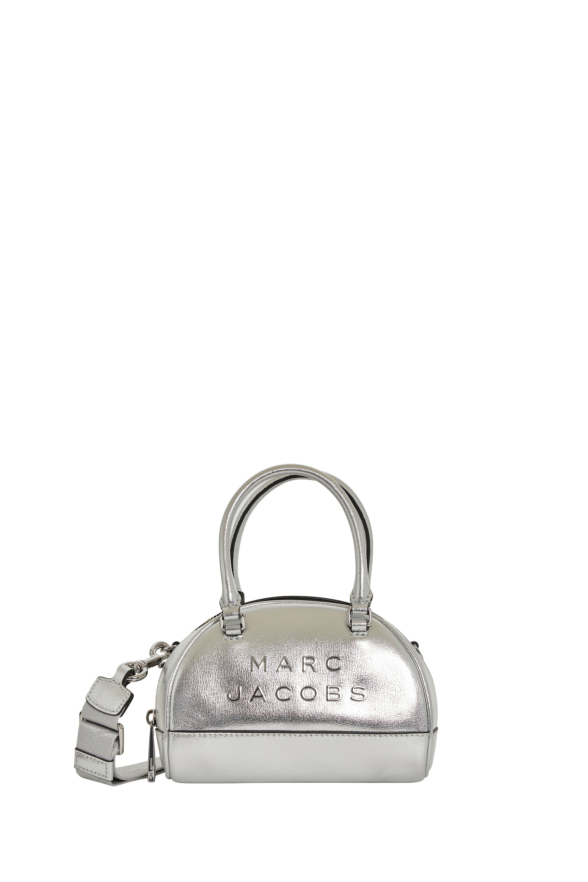 Sac Bowling en cuir - Silver