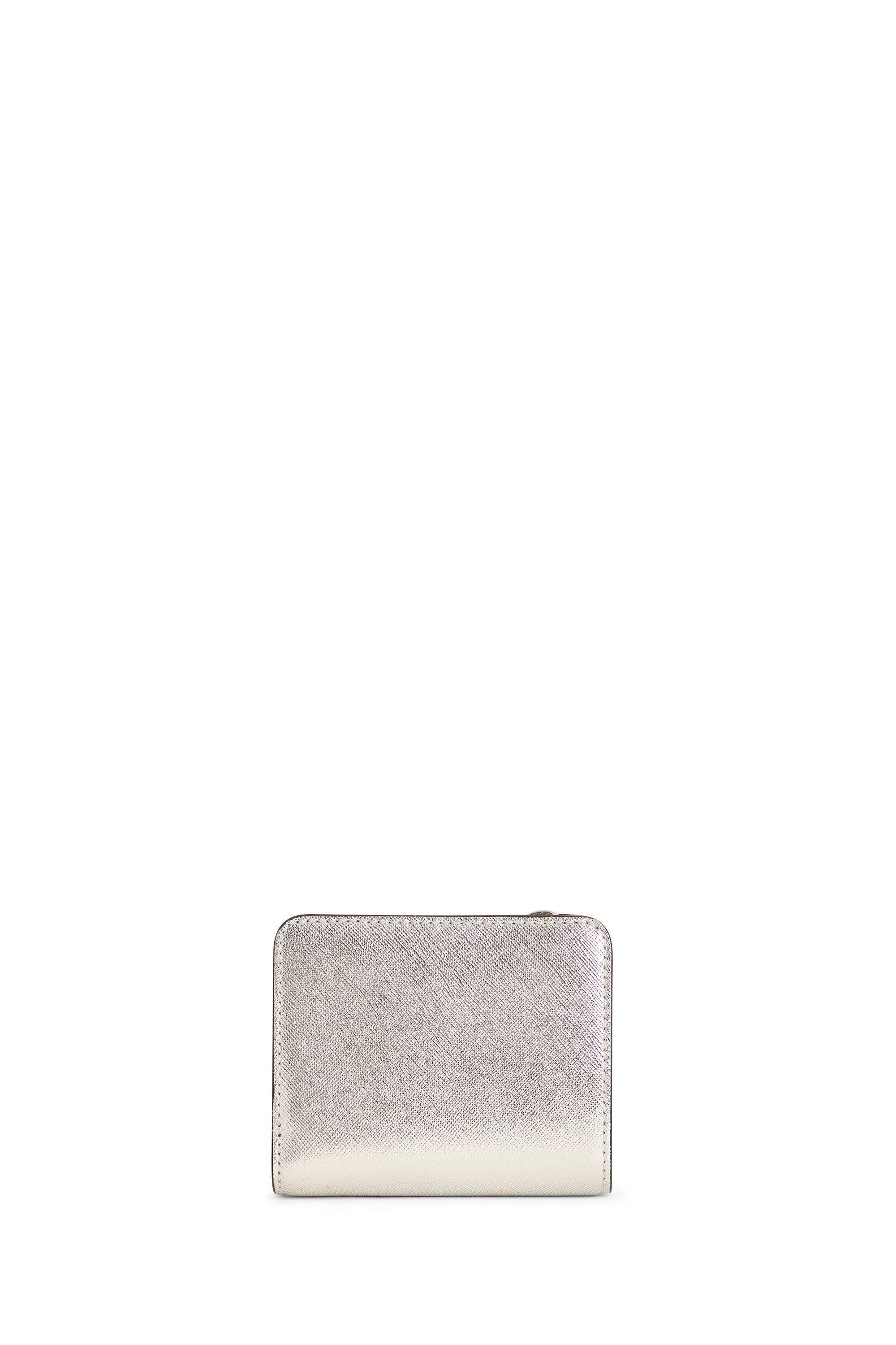 Portefeuille Compact en cuir - Silver