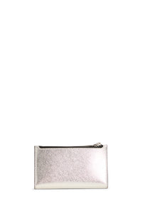 Portefeuille The Wallet en cuir - Silver