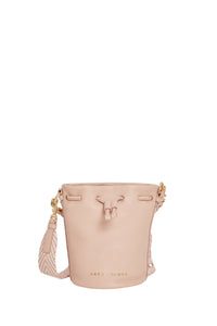 Sac The Bucket en cuir - Pink