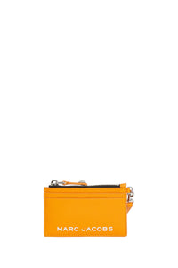 Portefeuille en cuir - Tangerine