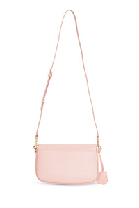 Sac Messager en cuir - Misty Rose