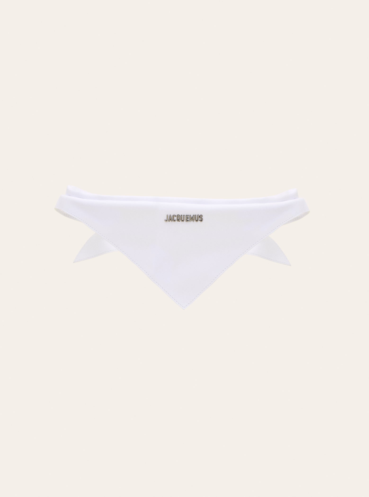 Bandana en cuir - White
