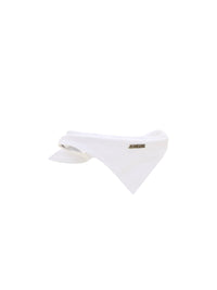 Bandana en cuir - White