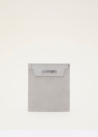 Porte Poche en cuir - Grey