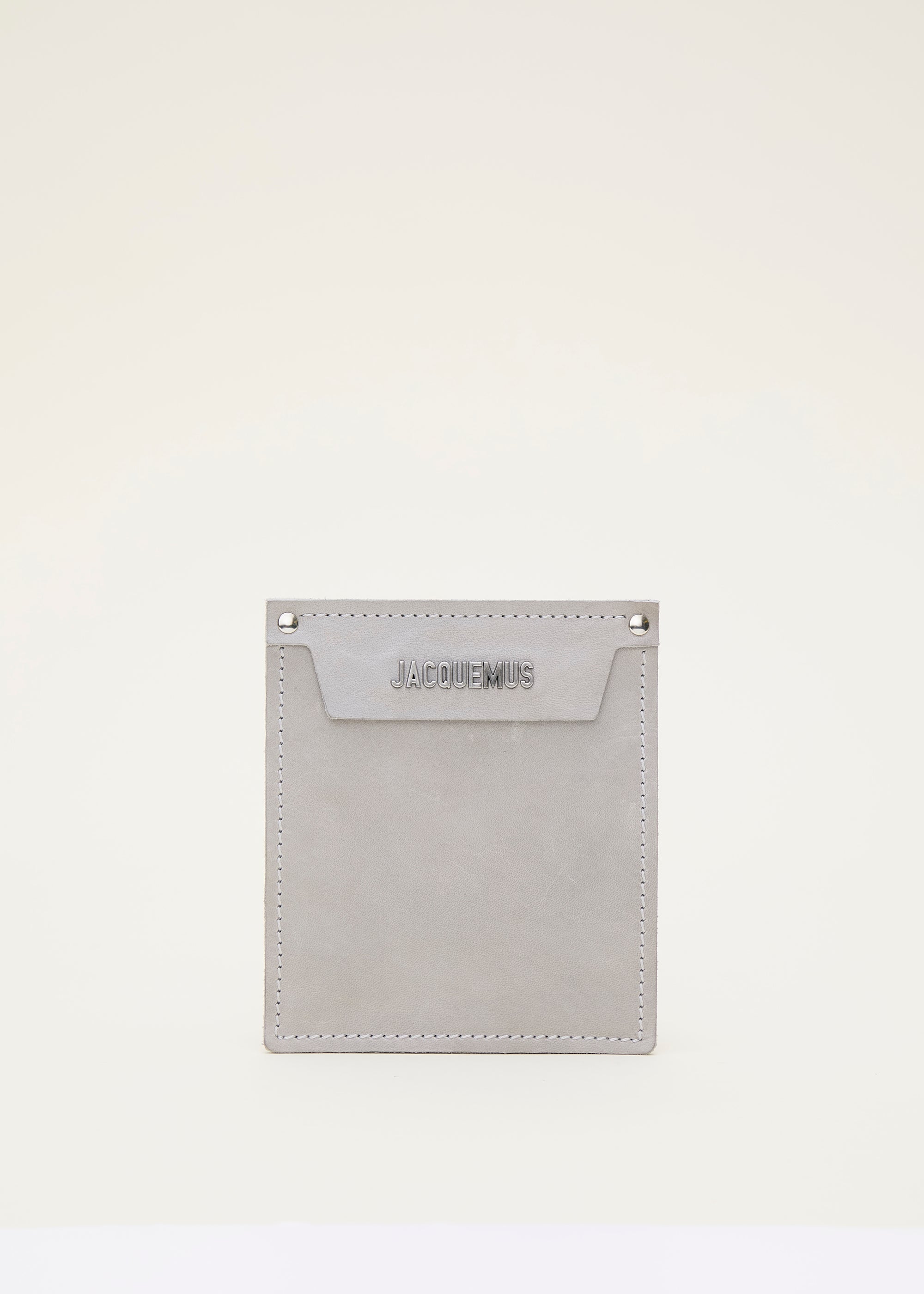 Porte Poche en cuir - Grey