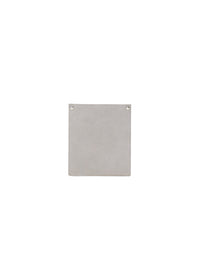 Pochette à logo en cuir - Grey
