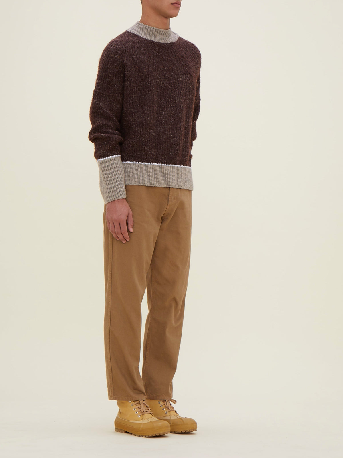 Pantalon De-Nimes en denim - Beige