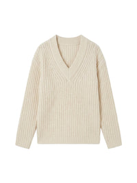 Pull Meunier en laine - Ivory