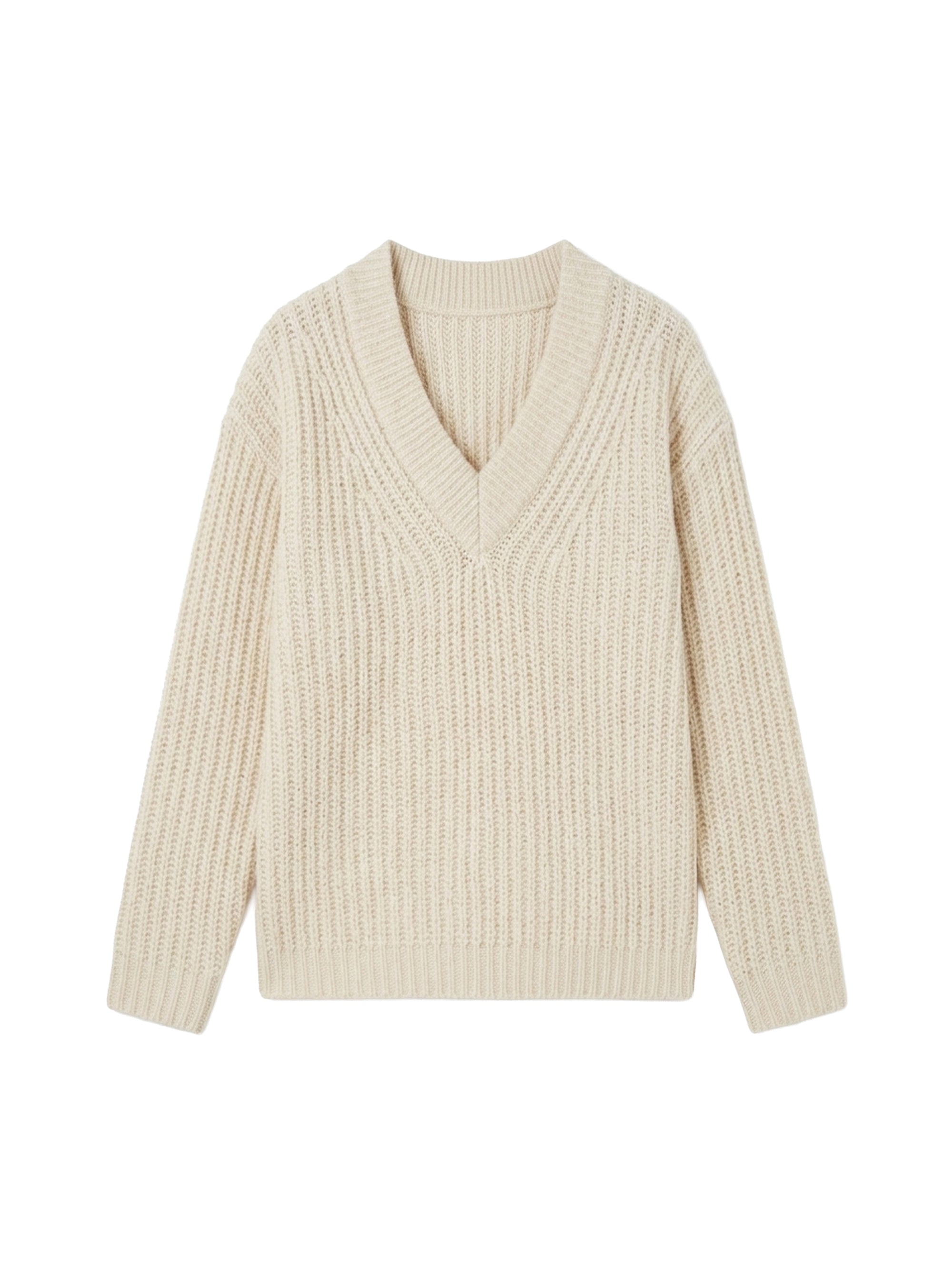 Pull Meunier en laine - Ivory