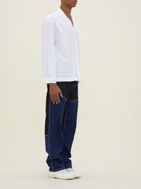 WHITE LA CHEMISE DRAP