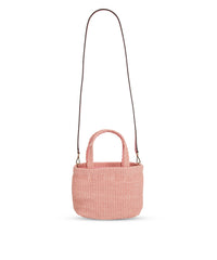 Sac en raphia et toile - Ice Pink Mix