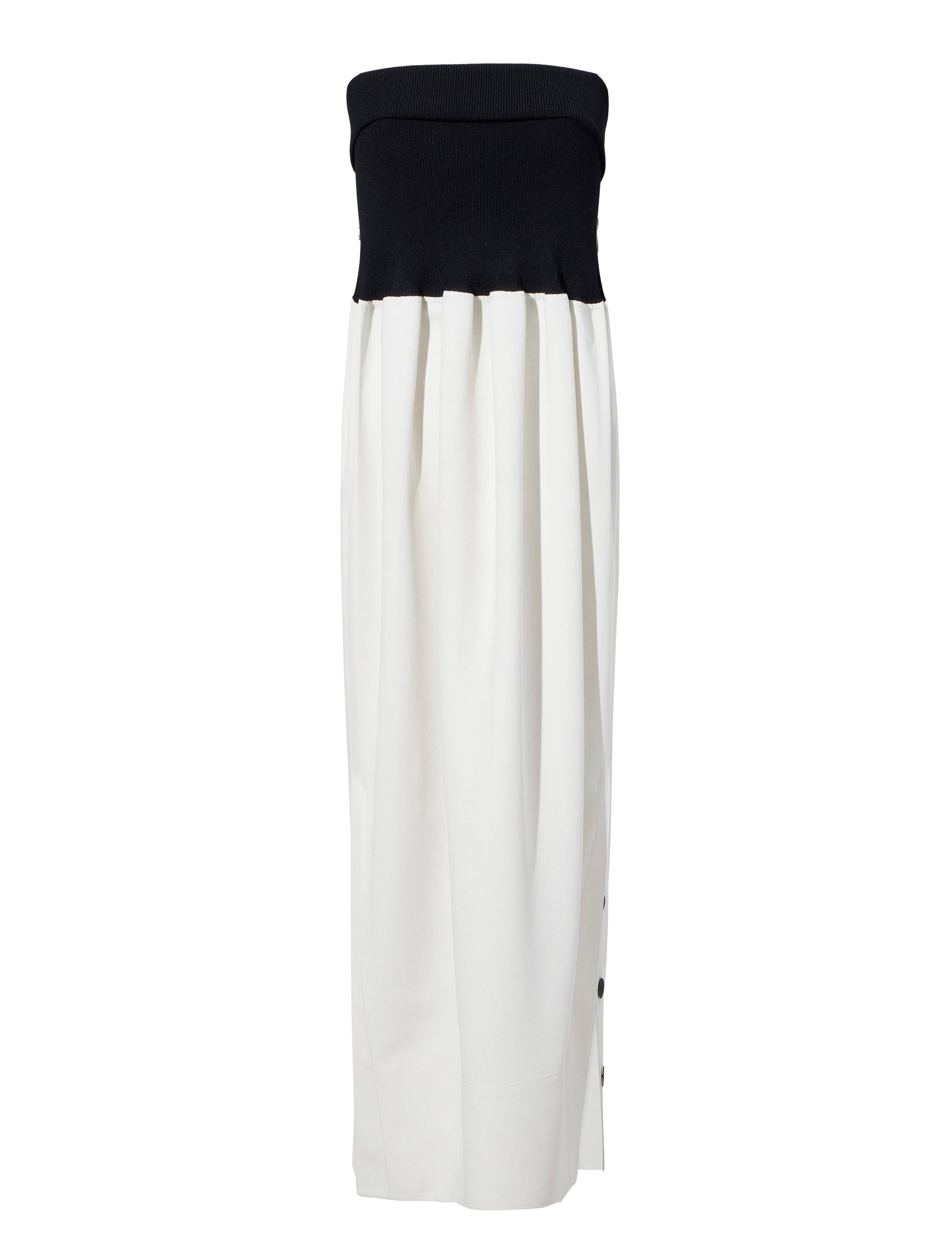 Robe Viscose en maille - White