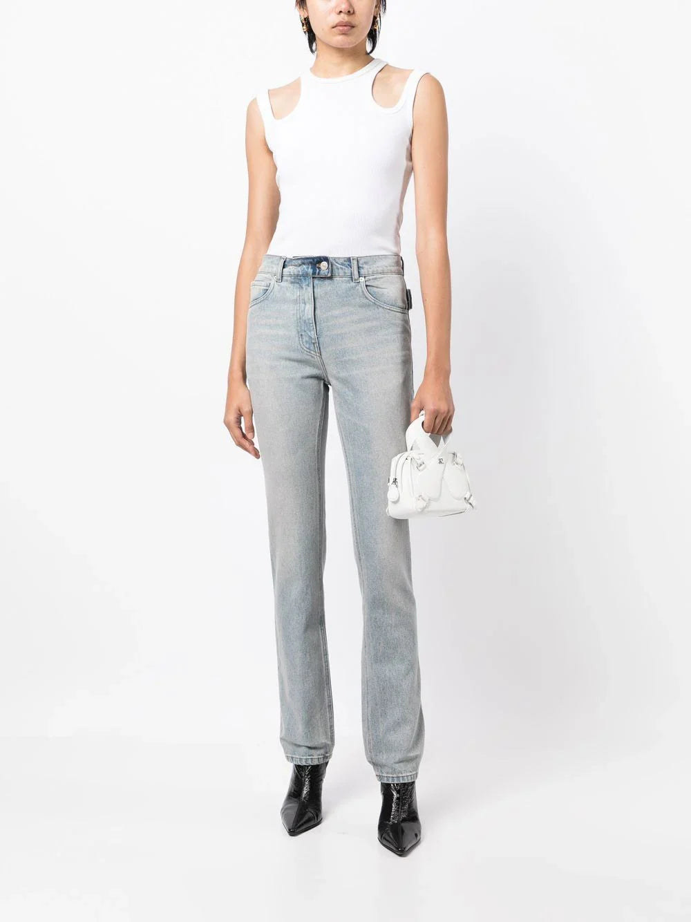 1pcs RELIQUAT 150€ / Jean harnais - Light blue wash