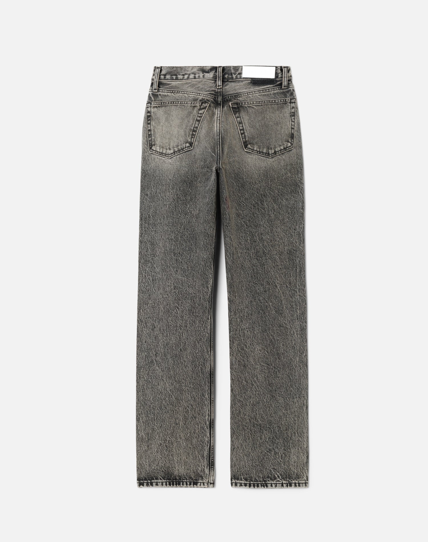 Jean loose taille haute 90's - Smoke