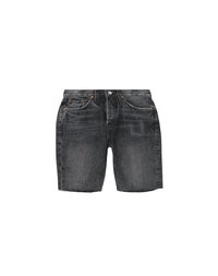Short long 80's en denim - Shadow Wash