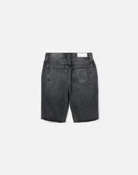 Short long 80's en denim - Shadow Wash
