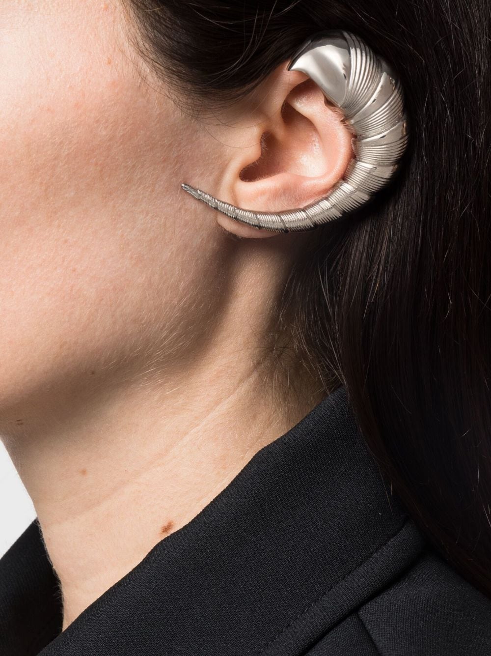 11pcs RELIQUAT 120€ / Bijou d'oreille shell en laiton - Silver
