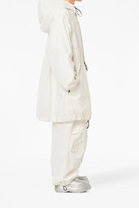 Parka à taille élastiquée - Ivory