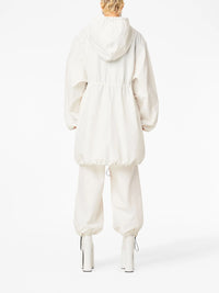 Parka à taille élastiquée - Ivory