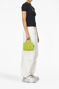Sac The Tote Bag en cuir - Acid Lime
