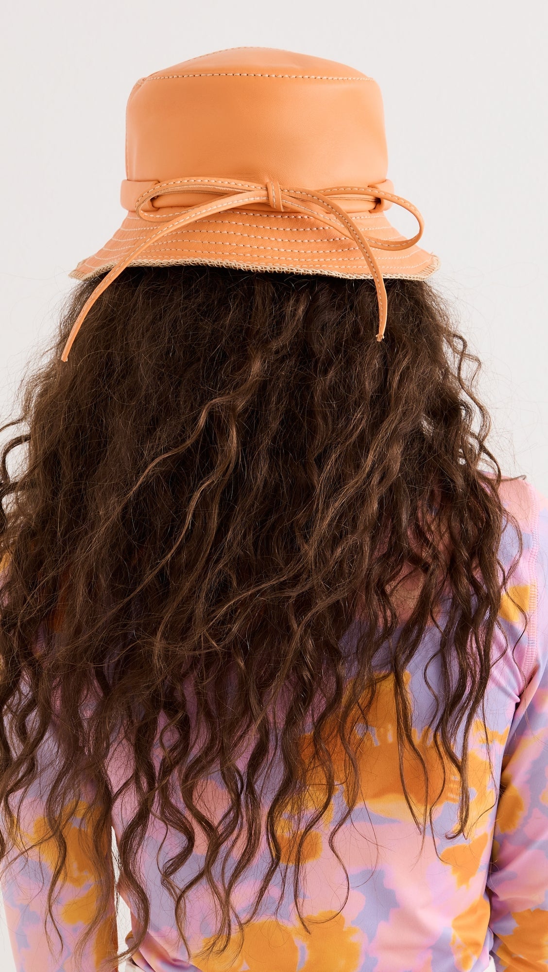 50€ / 6 sold //100 QTY / ST6%   Bob Mentalo en cuir - Orange