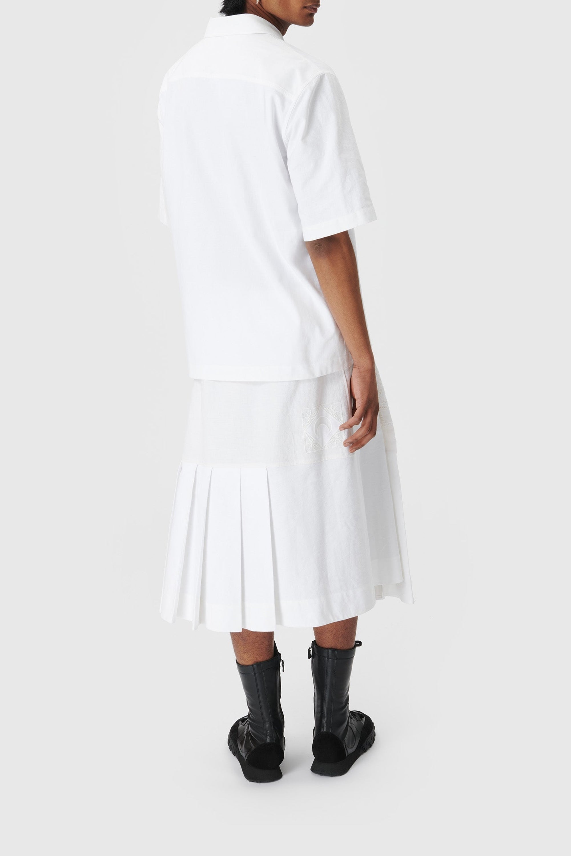 PRIX MARQUE : 150€_White Chemise - White