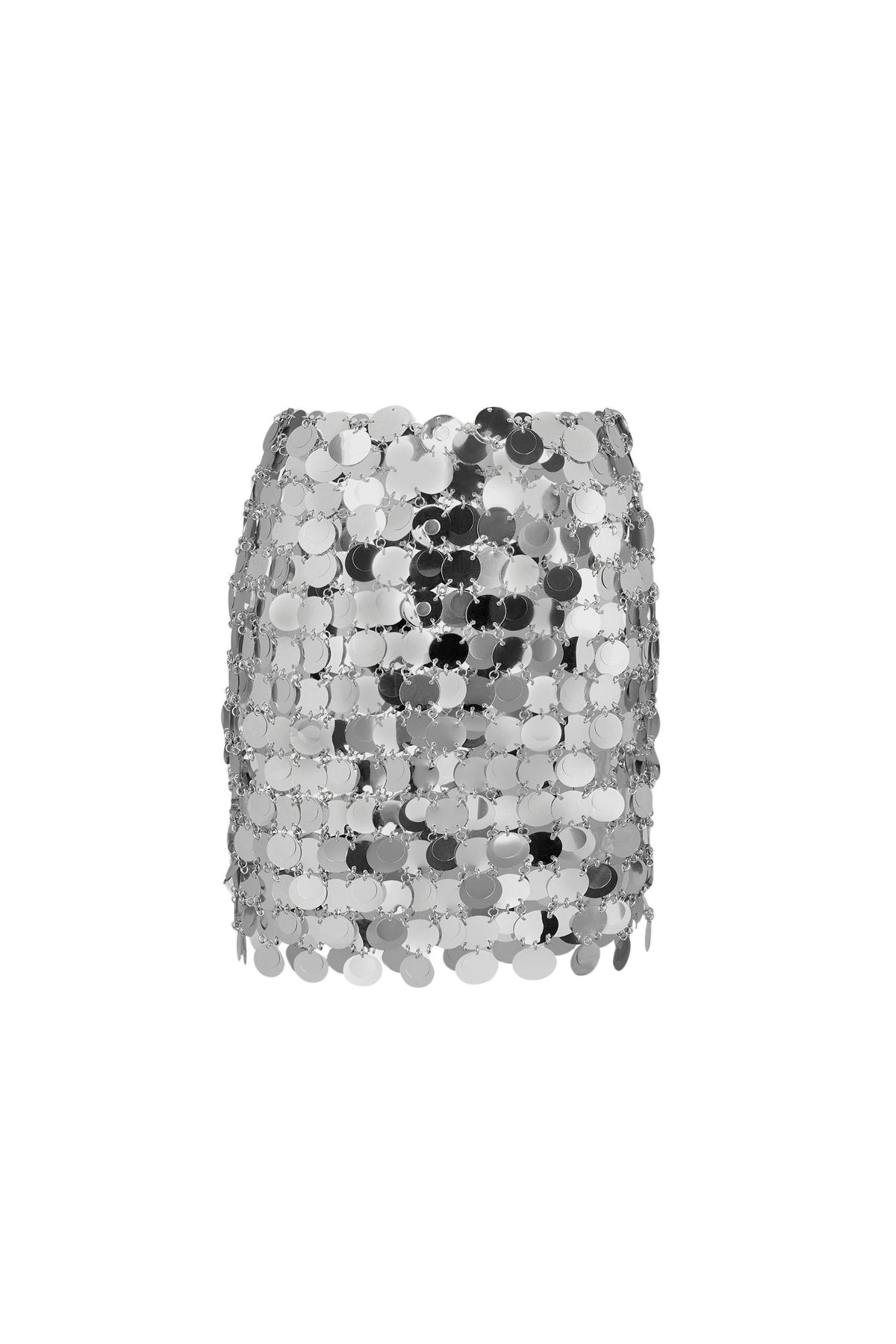 Jupe courte en assemblage - Silver