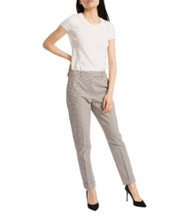 NOIR / CAMEL PANTALON