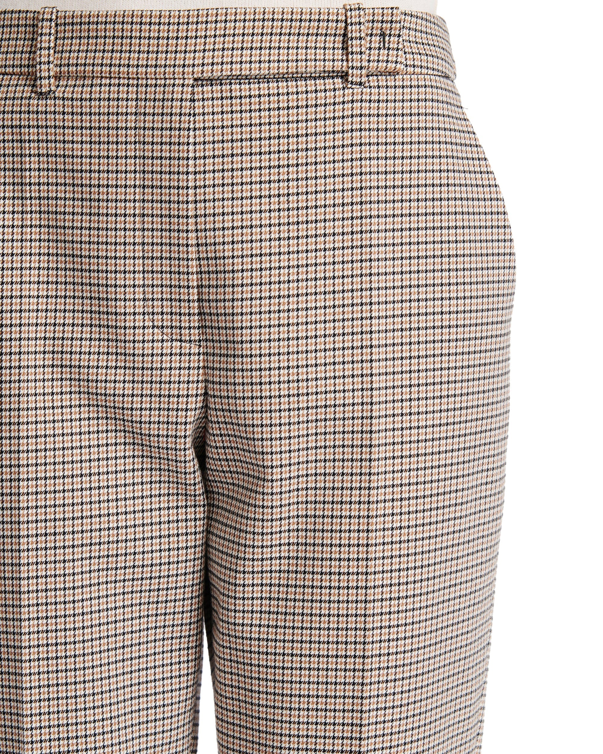 NOIR / CAMEL PANTALON