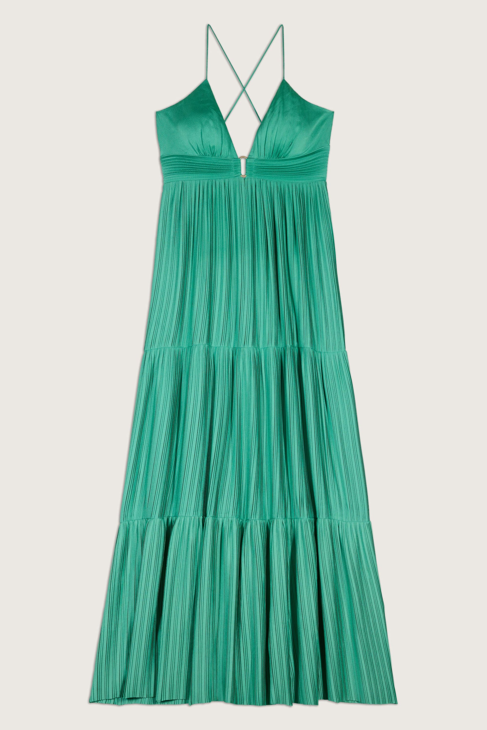 ZZNO STOCK 1 QTY GREEN DRESS WASTA 2024