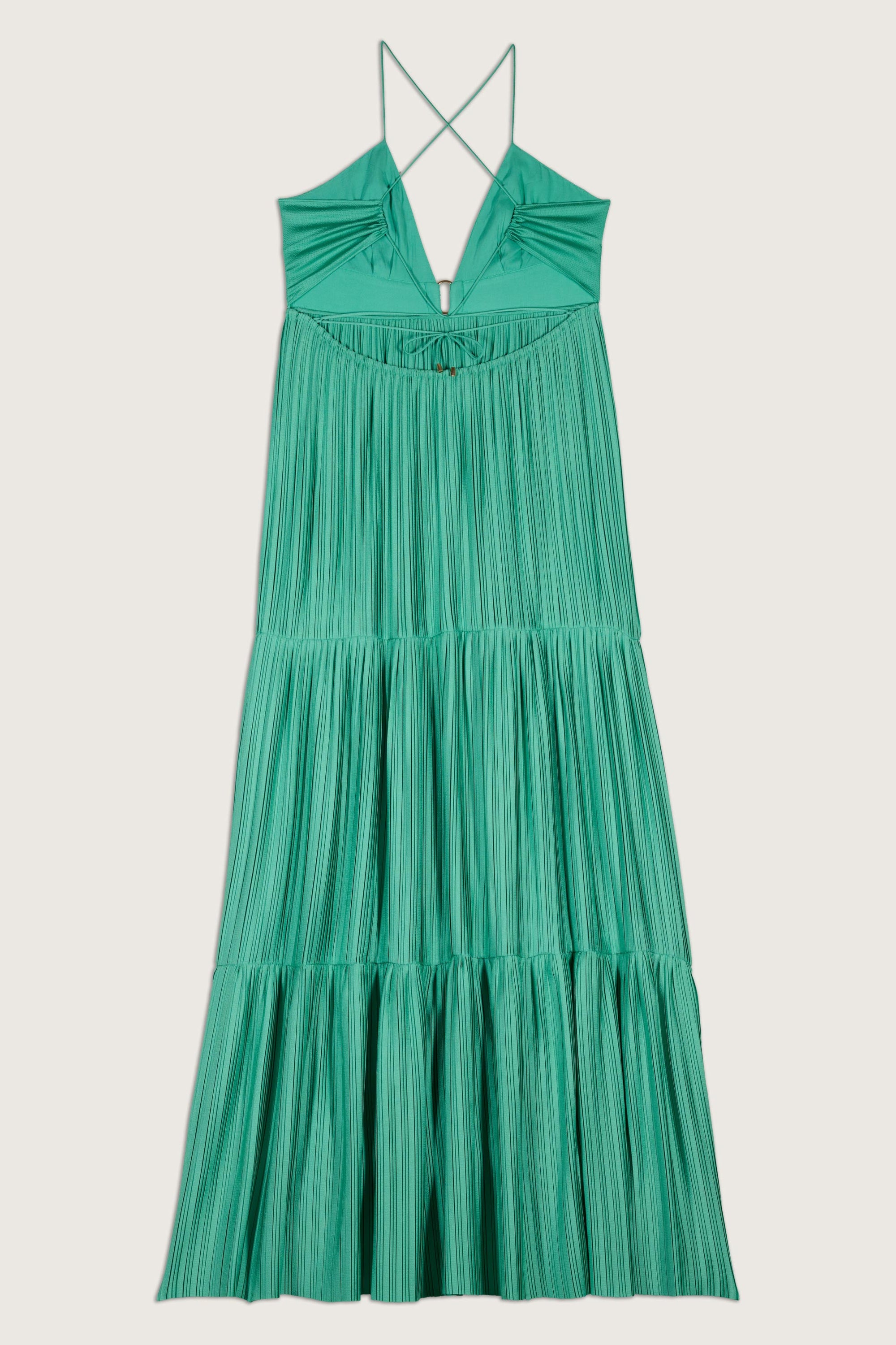 ZZNO STOCK 1 QTY GREEN DRESS WASTA 2024