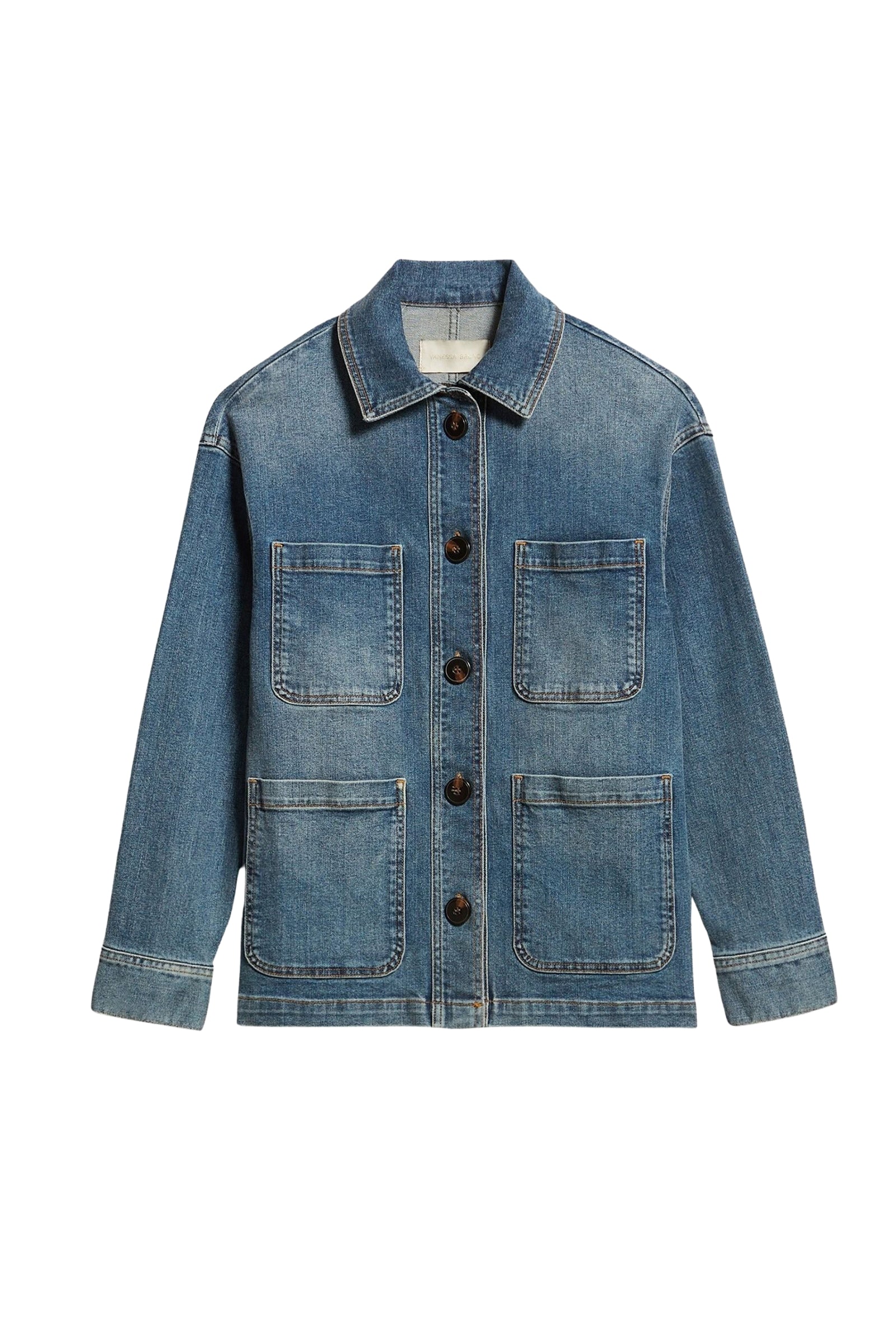 Veste Neli en denim - Bleu Gris