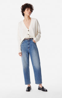 38 QTY NEW // BLEU GRIS / Jean Cropped Og - BLEU GRIS