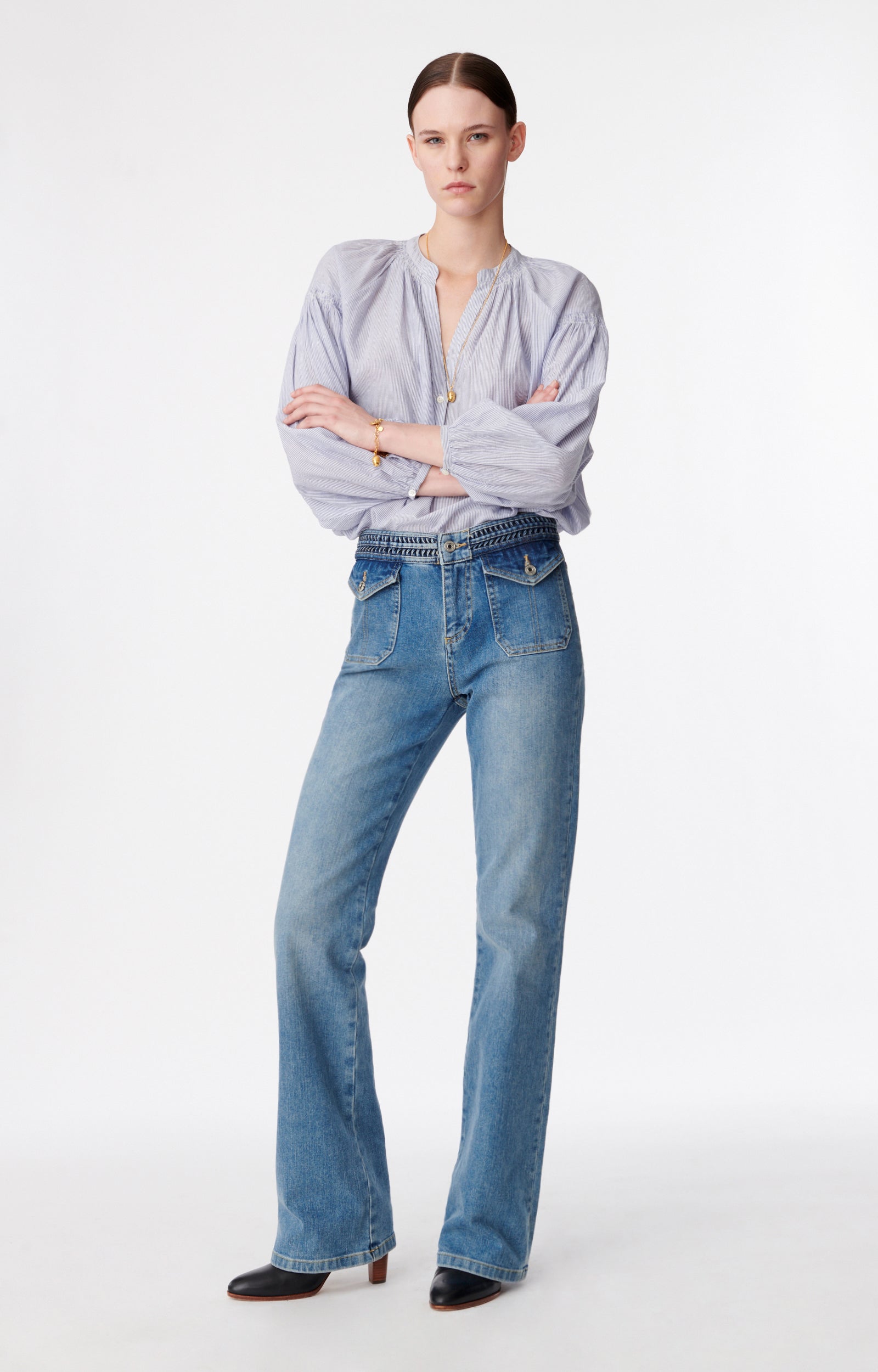 14 QTY NEW // INDIGO CLAIR / Jean Nano - INDIGO CLAIR