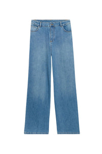 Pantalon droit Tybalt en denim - Indigo Clair