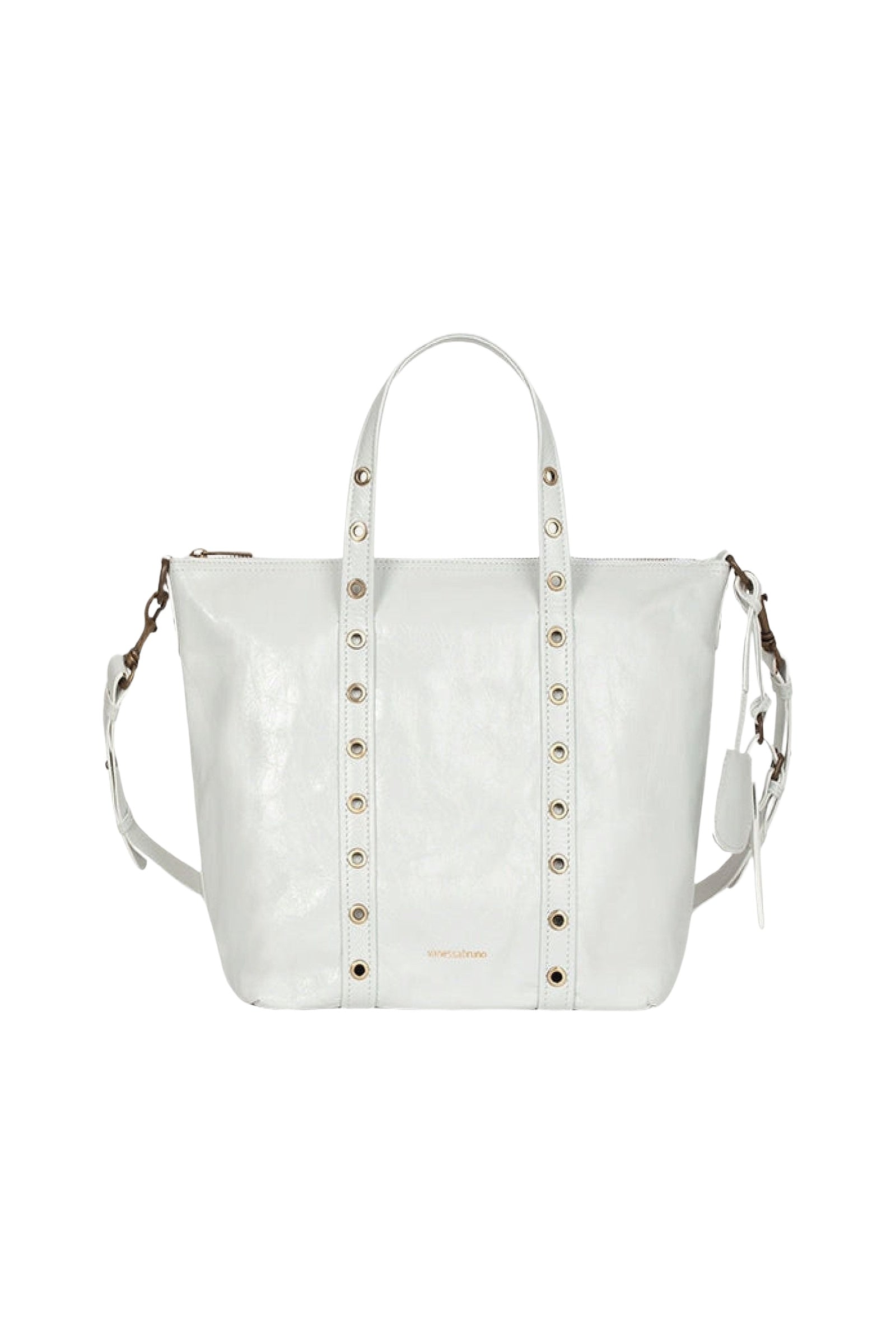 RECO : 210 // Petit sac Zippy en cuir - Blanc