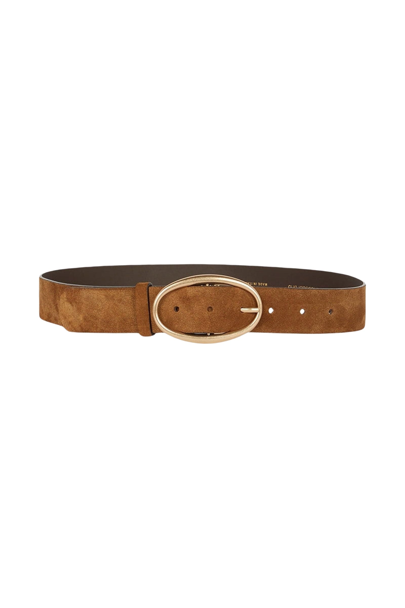 RECO : 60 // Ceinture Iris 35mm en cuir - Chocolat