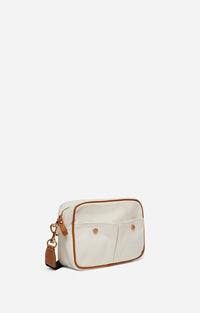 15 QTY RELIQUAT 95 // ECRU/NOIR / Sac Camera - ECRU/NOIR