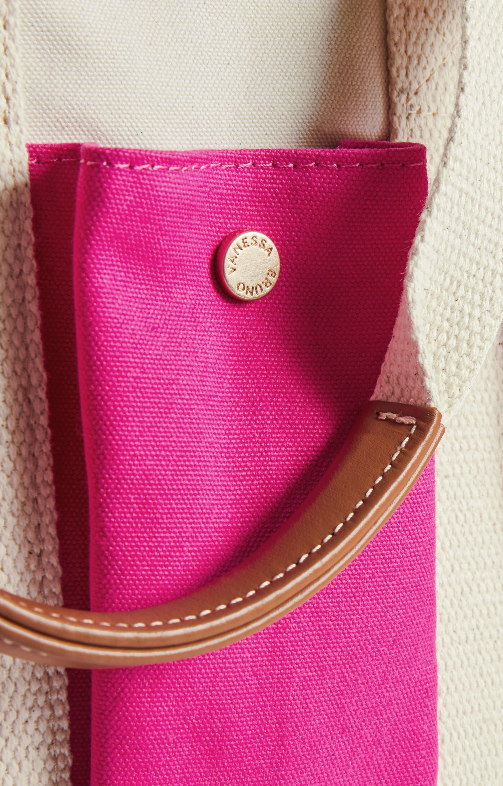 20 QTY RELIQUAT 130 // ECRU/ROSE / Cabas L Multipoches - ECRU/ROSE